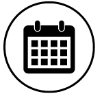 Calendar icons set. Calender symbol. Calendar vector icon. Deadline. Date. Time