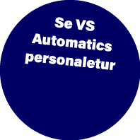  Se VS Automatics personaletur